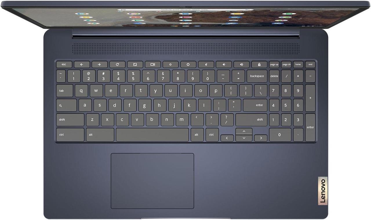 Alt view image 6 of 7 - Lenovo 3i Chromebook Laptop, 15.6" FHD IPS  Narrow Bezel, N6000,   UHD Graphics, 4GB, 128GB eMMC