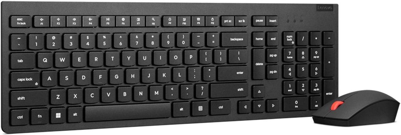 Lenovo Essential Wireless Combo Keyboard & Mouse Gen2 Black