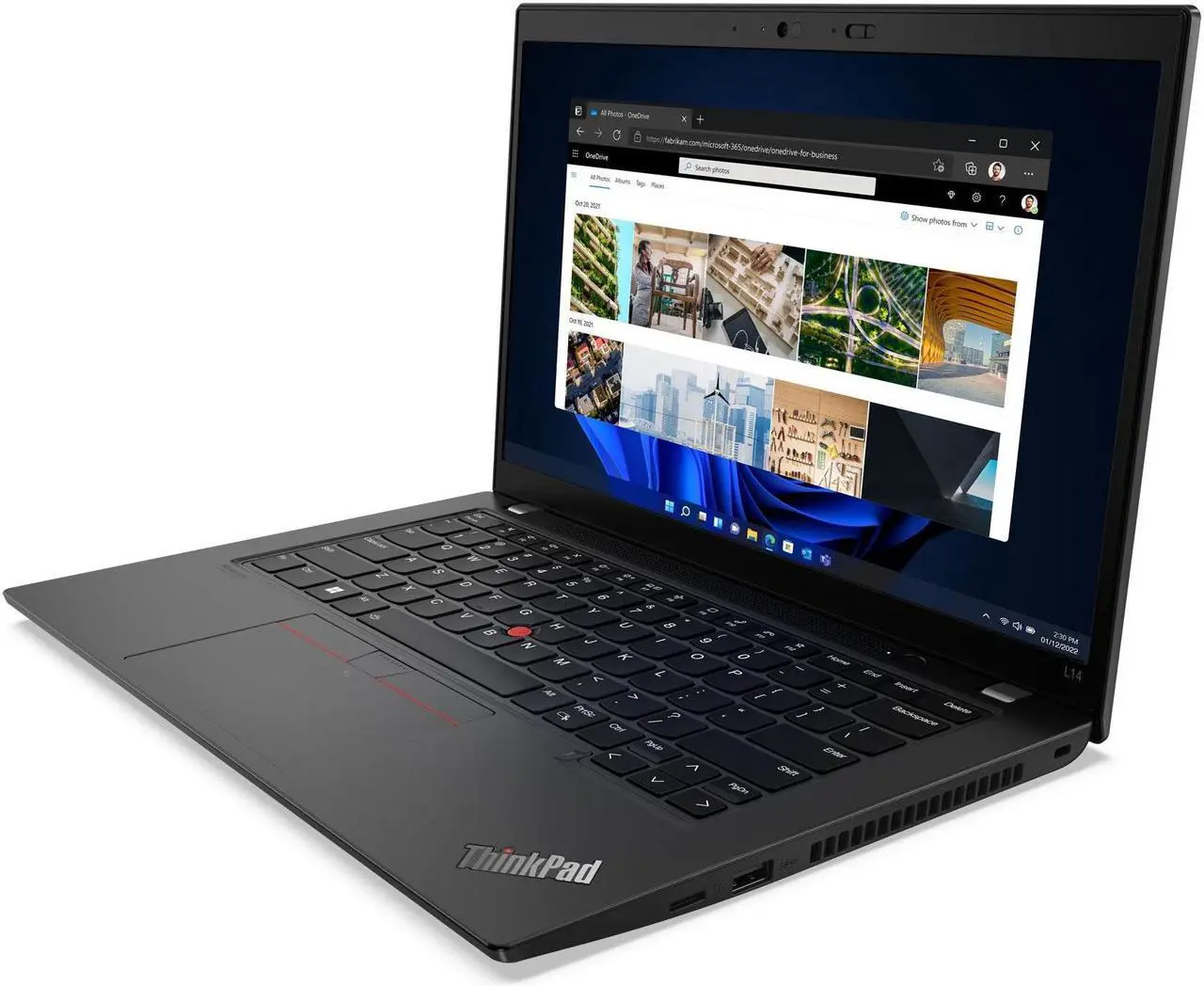 Alt view image 3 of 14 - Lenovo Laptop ThinkPad L14 AMD Gen 3, 14 in" FHD IPS,Ryzen 5 PRO 5675U 2.3G 6C 12T,16GB,/On-Board Graphics, 256GB SSD,Win 10 Pro