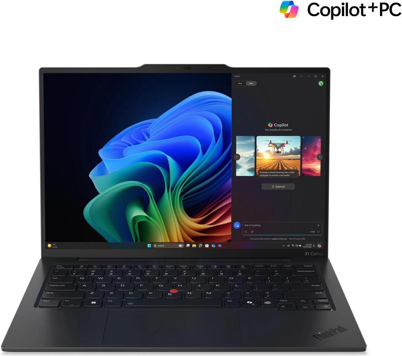 Lenovo ThinkPad X1 Carbon Gen 13 Intel Laptop, 14",Intel Core Ultra 7 258V,32GB,  Arc Graphics 140V, 1TB SSD,Intel Wifi,Win 11 Pro