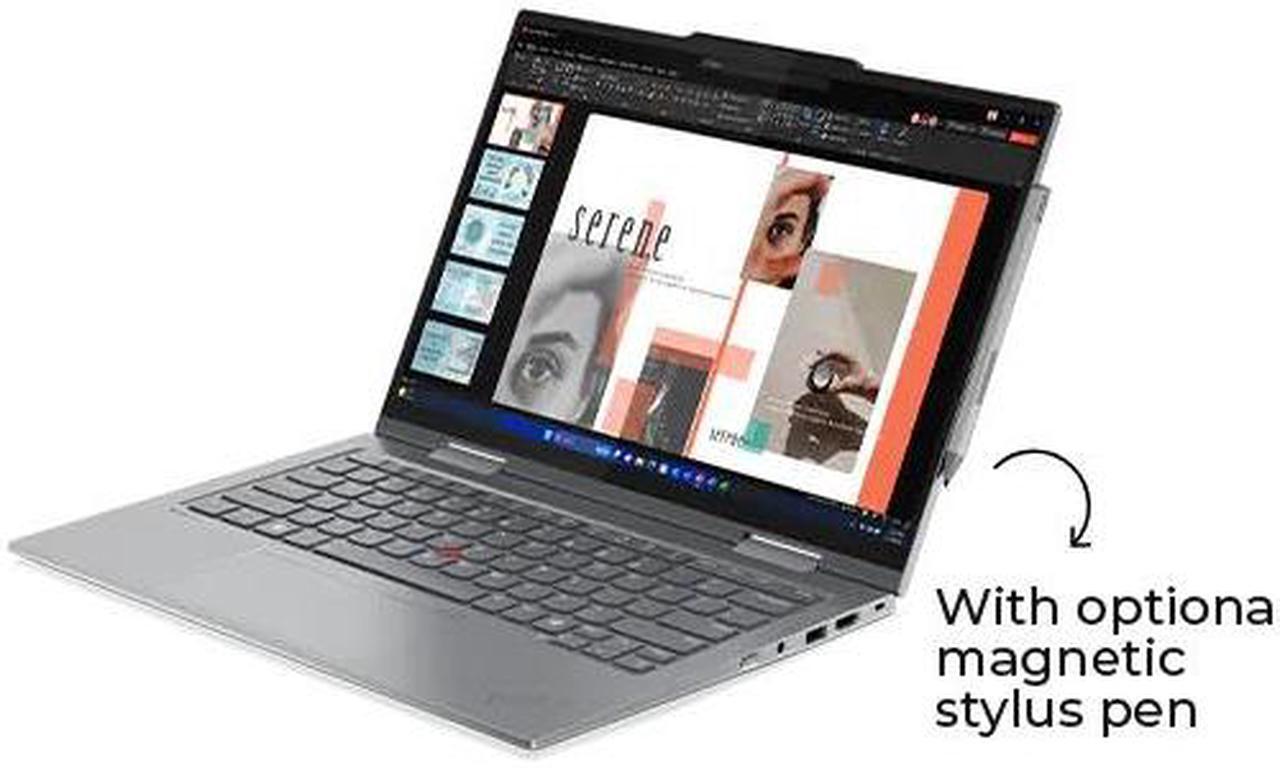 Alt view image 5 of 5 - Lenovo Laptop ThinkPad X1 2 in 1 Gen 9 ULT5, 14" FHD IPS,i7-8665U,GB, Graphics, 512GB SSD,Intel Wifi,Win 10 Professional - English