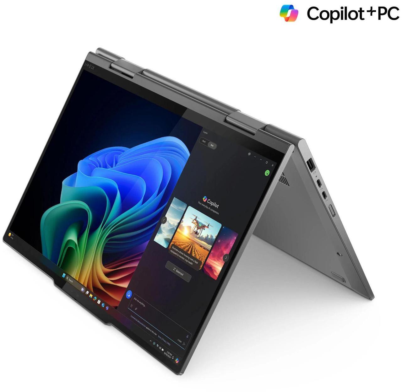 Alt view image 2 of 7 - Lenovo ThinkPad X1 2-in-1 Gen 10 Intel Laptop, 14" IPS Low Power,Intel Core Ultra 7 258V,32GB, Arc Graphics 140V, 1TB SSD,Win 11 Pro