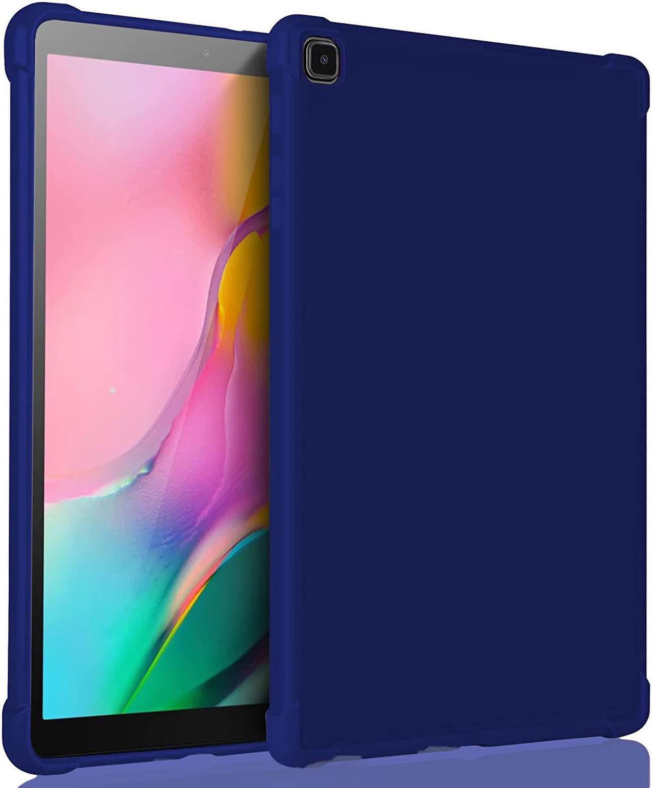 Premium Protective TPU Skin Case Cover Ultra Thin and Lightweight Protection with Camera & Charging Port Cut-Outs for Samsung Galaxy Tab A7 Lite 8.7 T220 / T225 (Dark Blue)