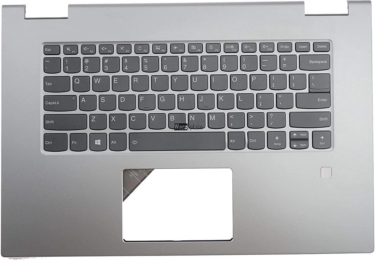 Top Cover Upper Case for Lenovo Yoga 730-15IKB Palmrest with Keyboard AM27G000C10R 5CB0Q96465 - OEM