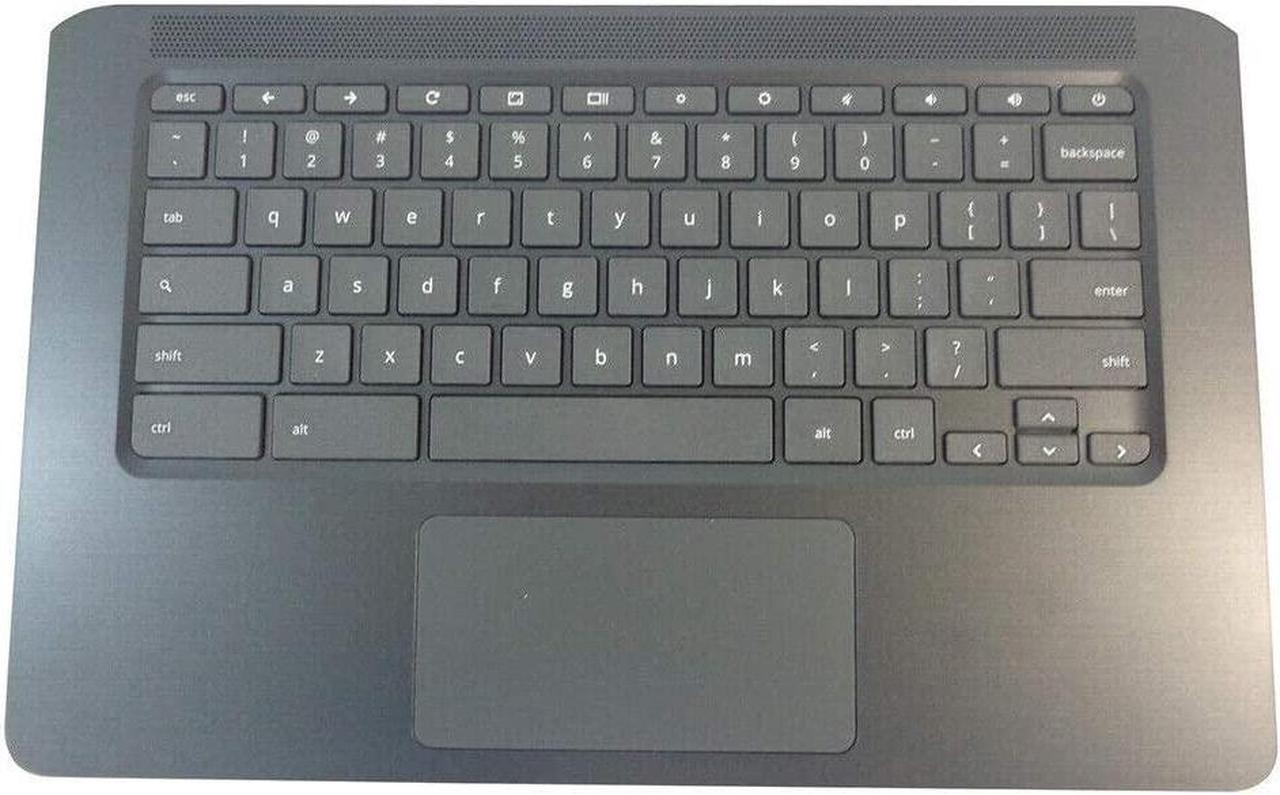 for HP Chromebook 14 G5 Upper Palmrest Case with Keyboard Trackpad L14354-001 L14355-001 - OEM