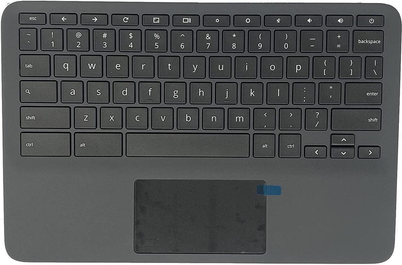 Original New for HP Chromebook 11A G8 EE Laptop Upper Case C Cover Housing Keyboard Palmrest L92832-001 - OEM