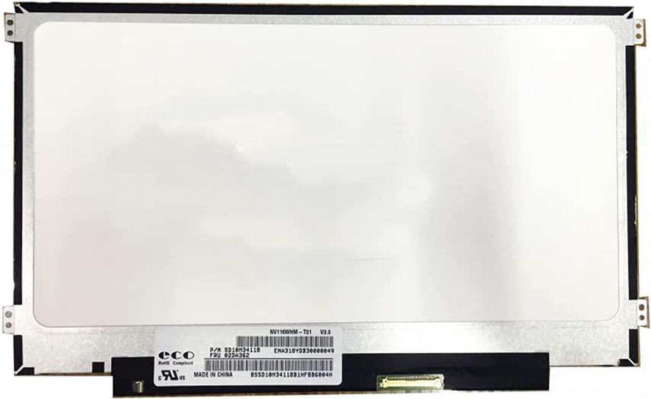 New Laptop Replacement LCD Touch Screen for HP Chromebook 11 G8 EE L89785-001 NV116WHM-T01 B116XAK01.1 HD 1366x768 40 pin - OEM