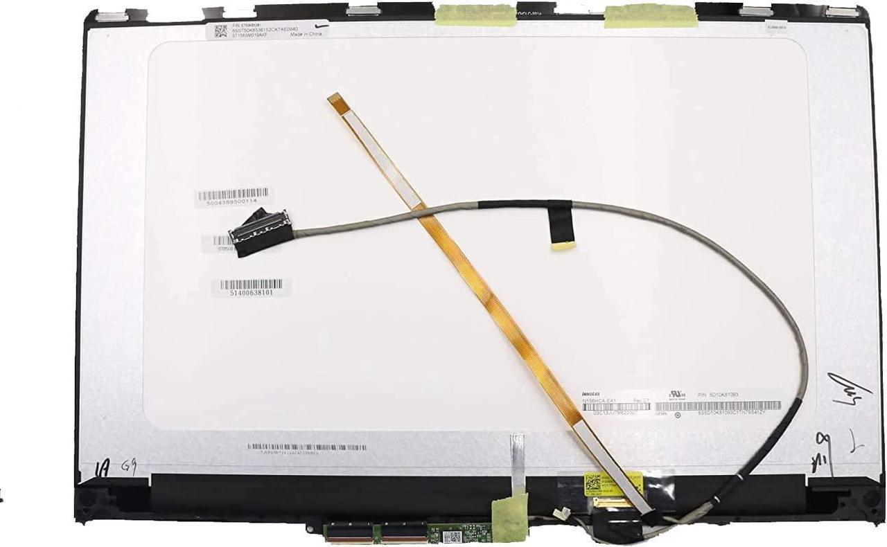 Replacement for Lenovo Yoga 710-15 15" FHD LCD LED Laptop Screen Display LCD Module Digitizer Assembly 5D10M14145 5D10L47462 - OEM