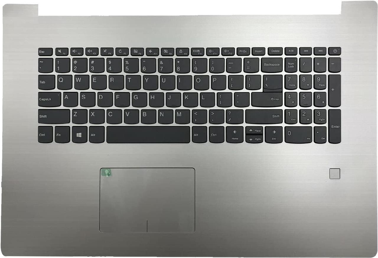 Replacement for Lenovo Ideapad 320-17IKB ISK IGM 330-17IKB ISK IGM Laptop Upper Case Palmrest Keyboard with Touchpad Assembly Part 5CB0N95282 5CB0N96303 11331250