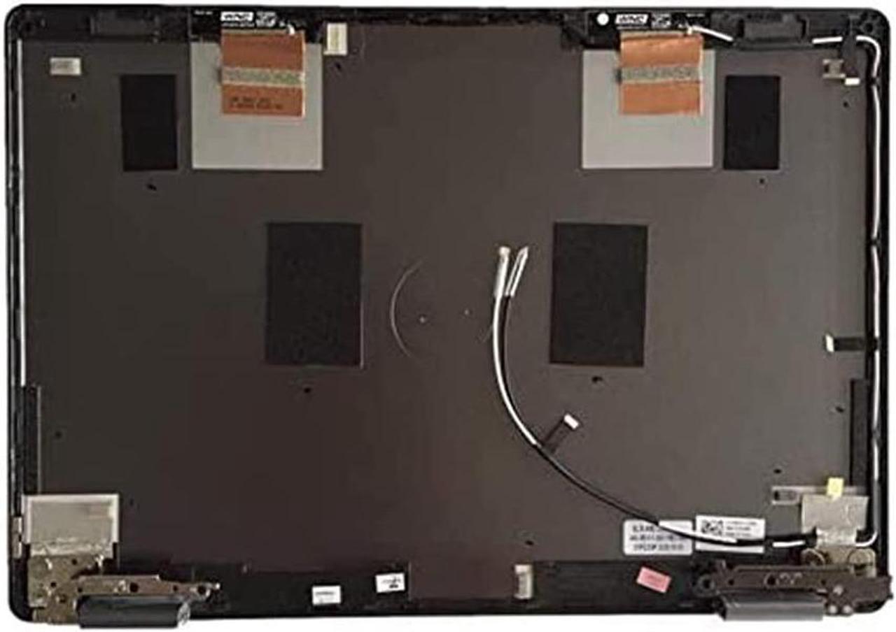 New Replacement for Dell 13 7375 Laptop LCD Cover Back Rear Top with Hinges & Antenna Lid 8XT4F 08XT4F Grey - OEM