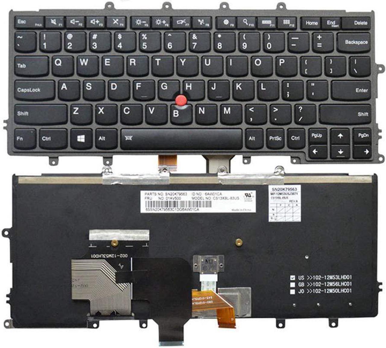 Genuine Laptop Replacement Keyboard for Lenovo Thinkpad X230S X240 X240S X240I X250 X250S X260 Laptop Keyboard 04Y0900 0C02291 04Y0938 0C44711 MP-12M33US-387W - OEM