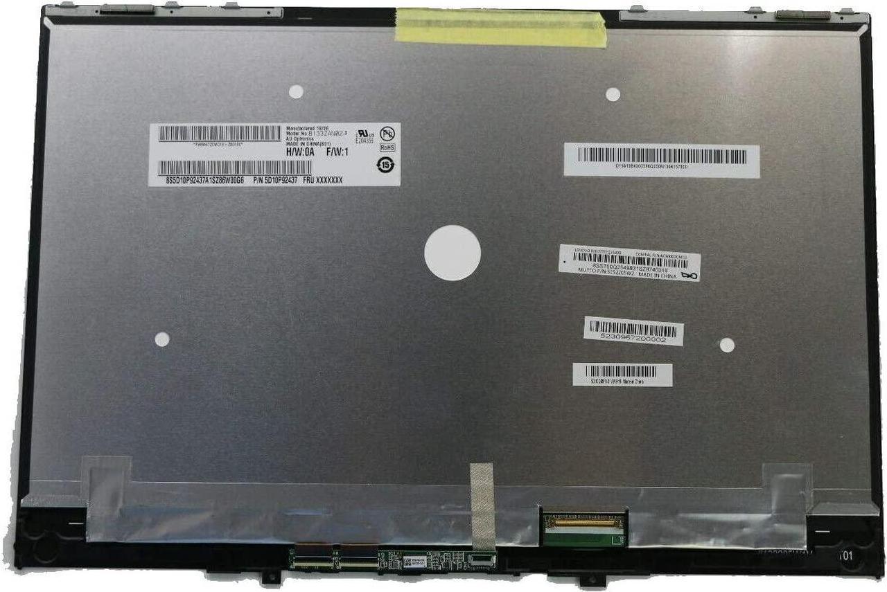 Replacement 13.3" UHD LCD Display Assembly Full LCD Touch Screen?Bezel Assembly for Lenovo Yoga 730-13 5D10Q89743 - OEM