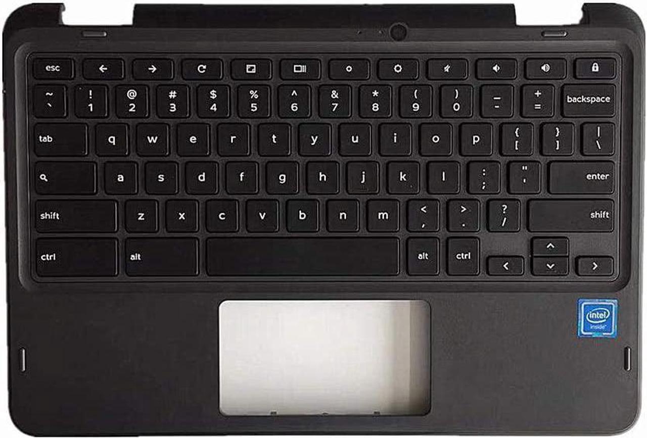 for Dell Chromebook 3100 2in1 Upper Case Palmrest with US Keyboard 0WFYT5 WFYT5 - OEM