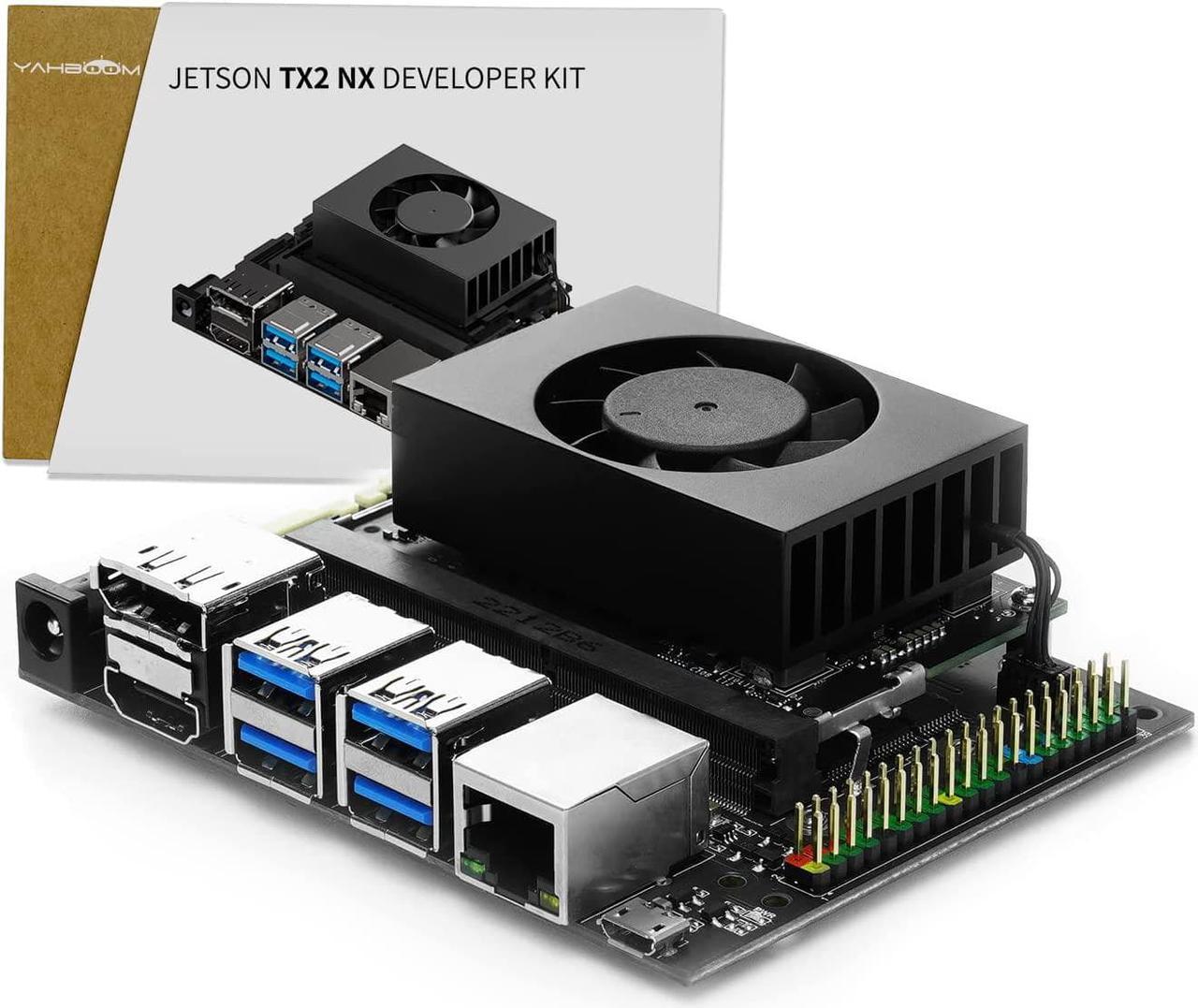 Yahboom Jetson TX2 NX Development Kit,N-VIDIA TX2 Xavier NX Core Board Module, 2.5 Times The Performance of Jetson Nano