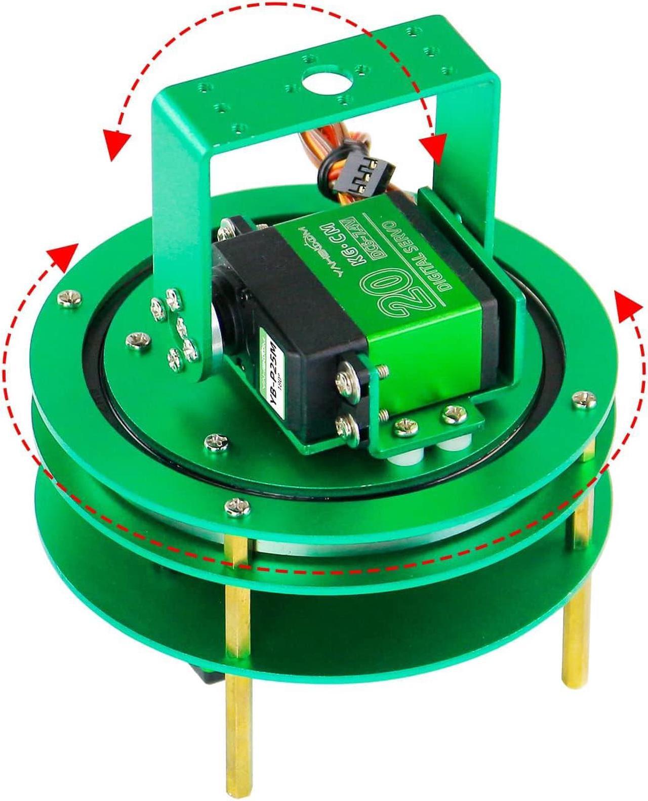 Main image of Yahboom 2-DOF Servo Pan-Tilt Kit for DIY Robot, Electric Platform with Metal Servo, Accessories for Camera or Robot Arms Bracket (2DOF Metal servo Without Control Board)