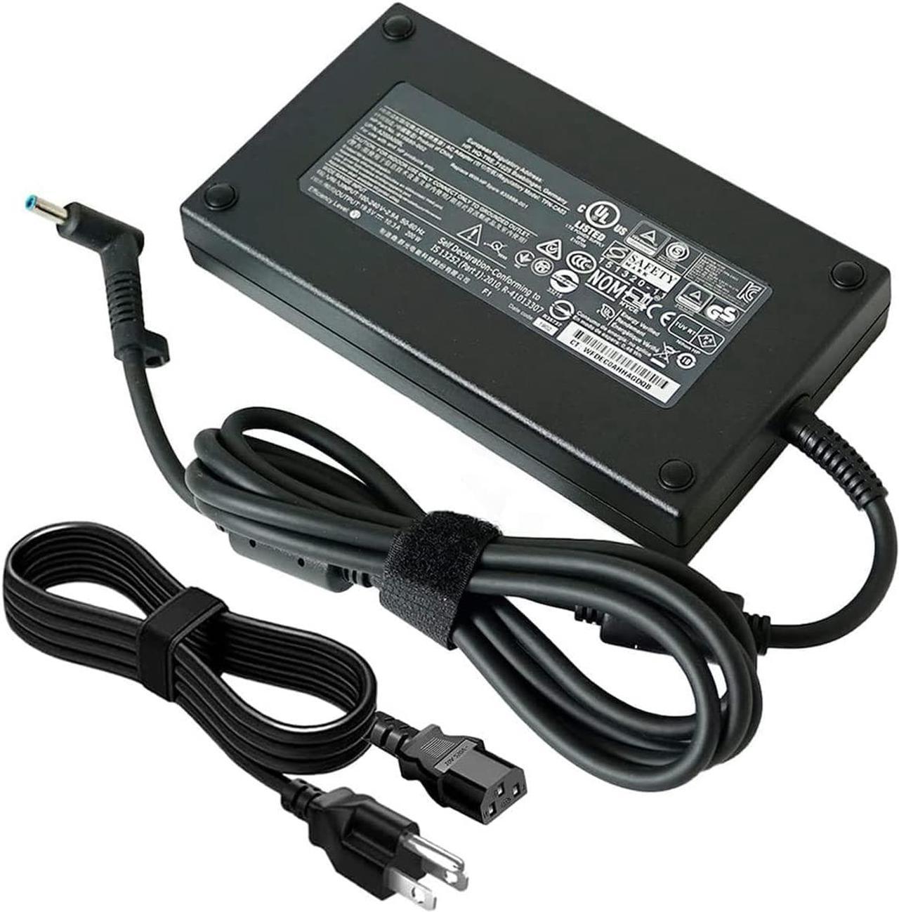 200W 19.5V 10.3A Power Adapter Charger TPN-CA03 815680-002 for HP Omen 15-CE009NL 15-CE009TX ZBook 17 G3 608431-002 609945-001 HSTNN-CA16 HSTNN-DA16 Laptop Power Supply Cord