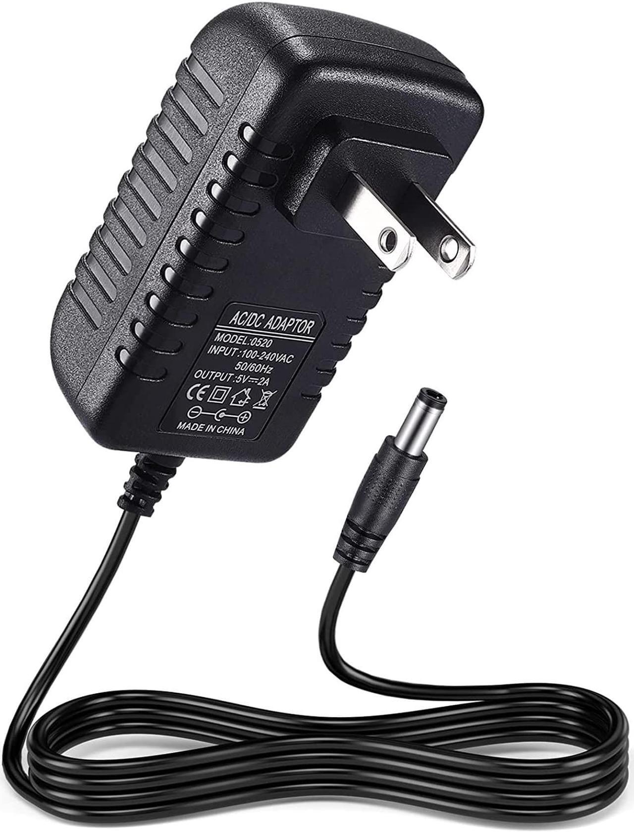 Main image of 5V 2A Power Adapter, DC 5V 10W Switching Power Supply, AC 100V-240V to DC 5 Volt 2 Amp Universal Switching Transformer, 5.5x2.5mm & 5.5x2.1mm Plug for Router, CCTV Camera - OEM