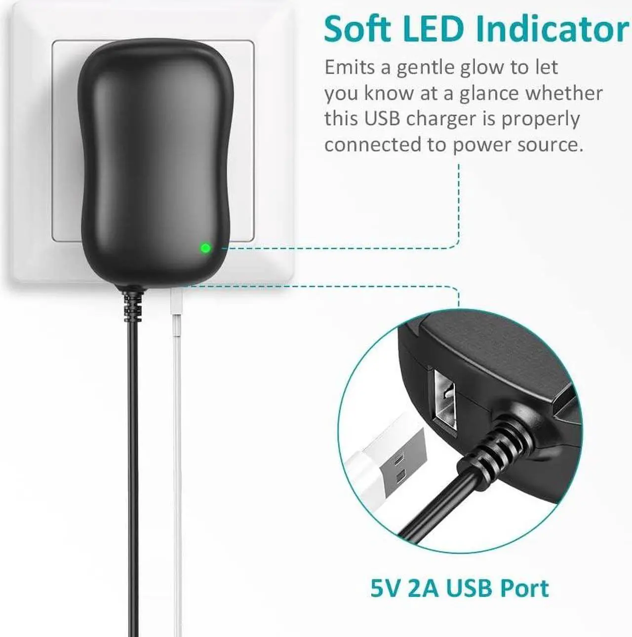 Alt view image 3 of 7 - 18V 1A AC DC Power Supply Adapter US Wall Charger DC Plug 5.5x2.1mm & 2.5mm Compatible with for 18volt (0.1A 0.15A 0.2A 0.25A 0.3A 0.4A 0.5A 0.6A 0.7A 0.8A 0.9A) 100mA~1000mA Equipment