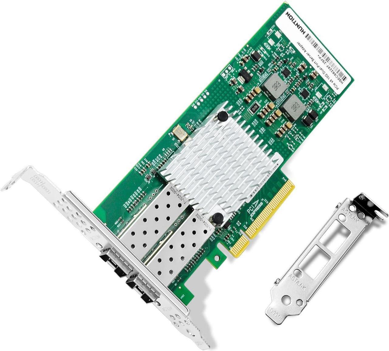 10Gb Network Card with Intel 82599EN Controller,Single SFP+ Port PCI Express Ethernet Adapter Support Windows Server/Linux/VMware