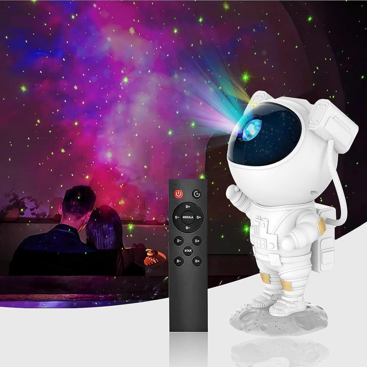 Astronaut Galaxy Star Projector Starry Night Light,Astronaut Light Projector with Nebula,Timer and Remote Control,Kids Bedroom and Ceiling Projector, Christmas, Birthday, Valentine's Day Best Gifts