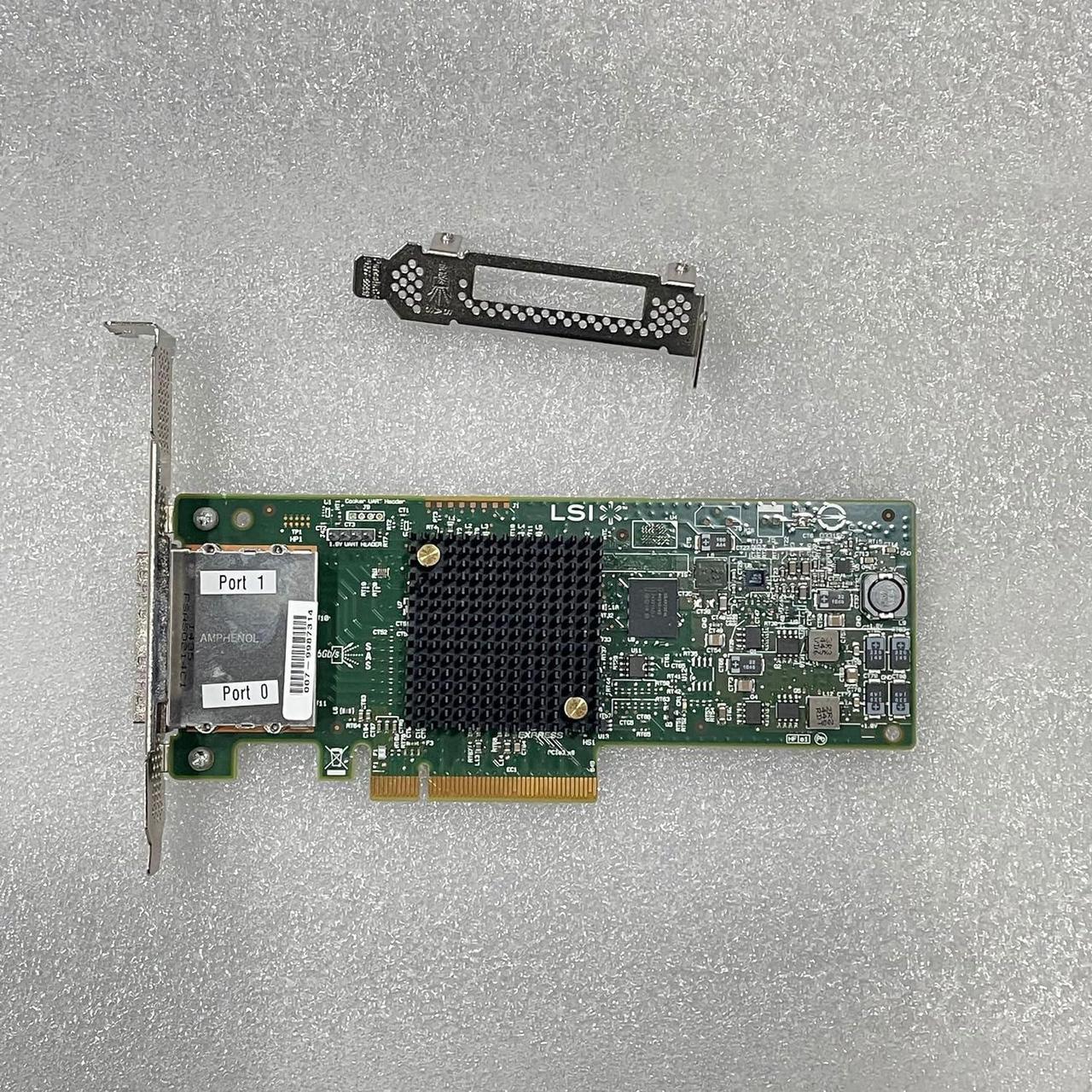 SAS9207-8e 8-Port PCIe LSI IT Mode 9207-8e SAS 6Gb/s External HBA RAID Card