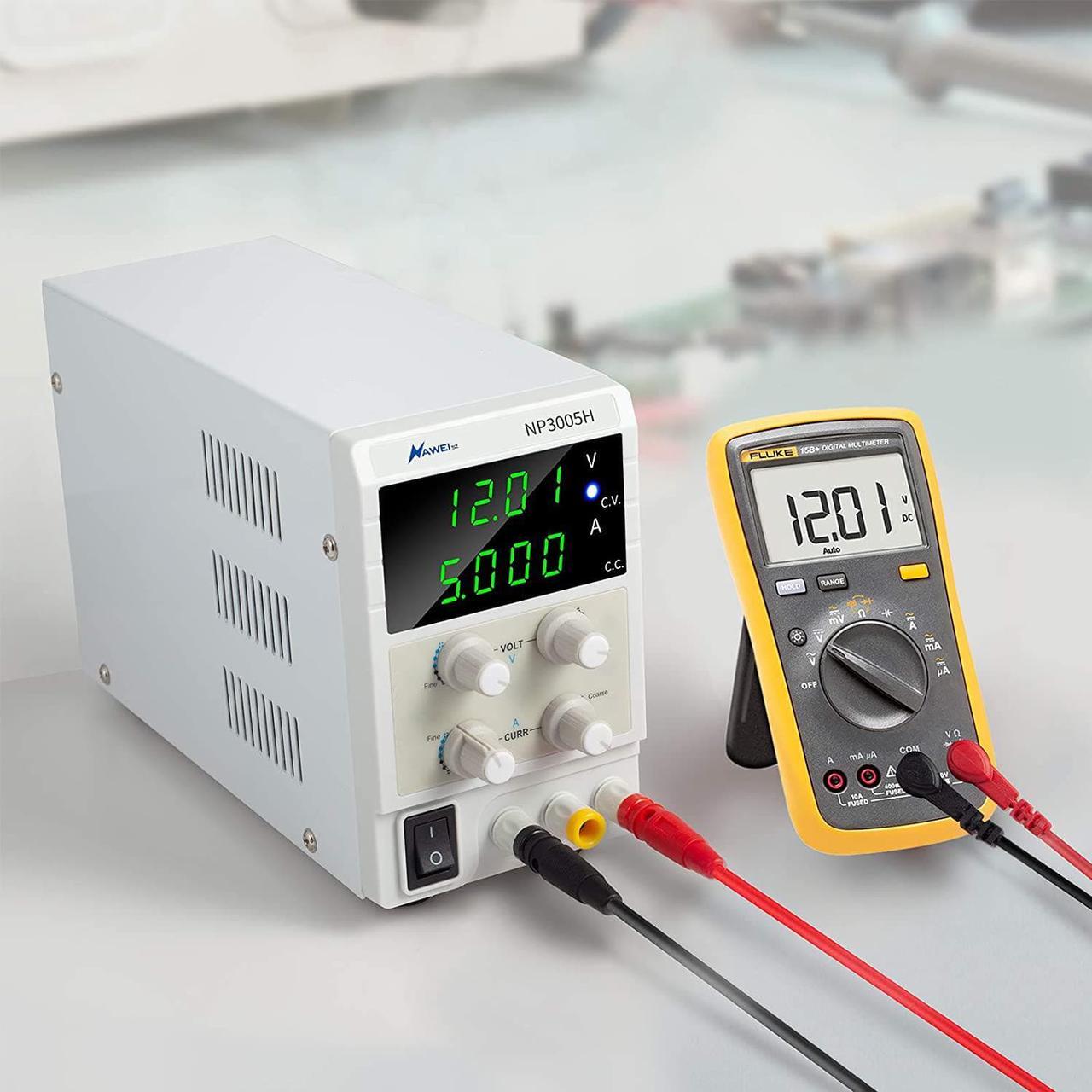 Alt view image 6 of 7 - 60V 5A DC Power Supply Variable with CC/CV Mode Bench Power Supply for Repair, Lab, DIY Electronic, Research, Powering Ebike, Electroplating,Tinkering, Anodizing Kit.