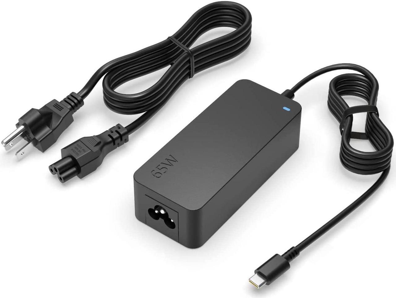 Main image of 65W USB Type-C Laptop Charger Fit for Lenovo ThinkPad T480 T480S T580 T580S E480 E580 E485 E585 L480 L580 X280 Power Cord Supply AC Adapter