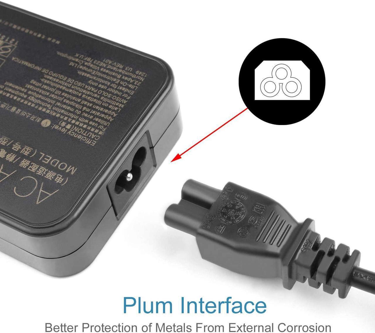Alt view image 4 of 7 - JUYOON 120W 19V 6.32A Charger AC Adapter for ASUS TUF Gaming FX705GM FX705DT FX705GE FX705GD FX505 FX505GD FX505GE FX505GD FX505DY FX705DY FX505GM TUF705GD FX505DD