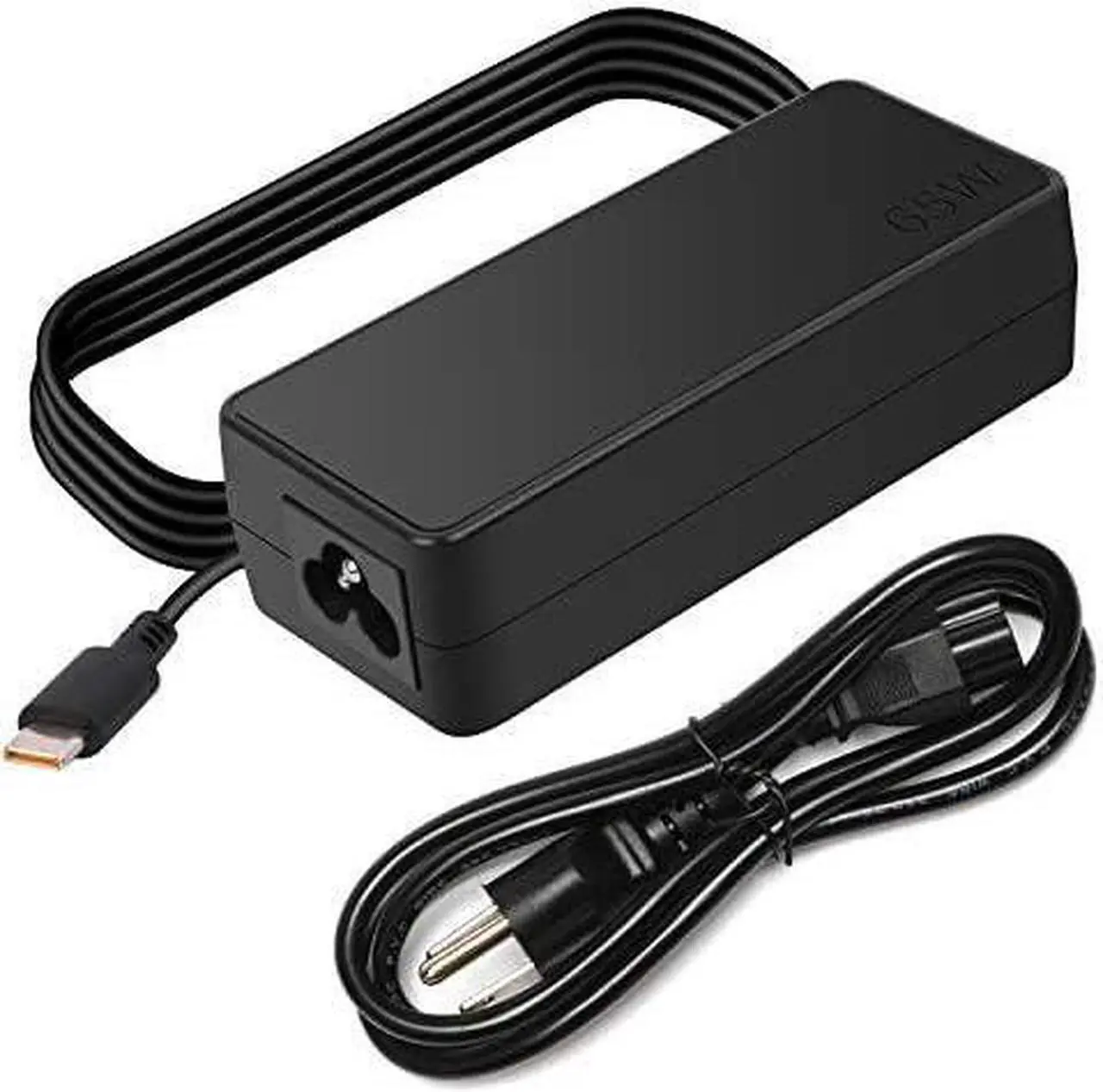 Alt view image 4 of 5 - New 65W USB C Charger for Lenovo, Type C Laptop Power Adapter Supply, for Lenovo Yoga C930, S730, 920, 730, ThinkPad X1 Carbon 5th, 6th, ThinkPad T480, T480S, P52S, P51S, L380, L480, E480.