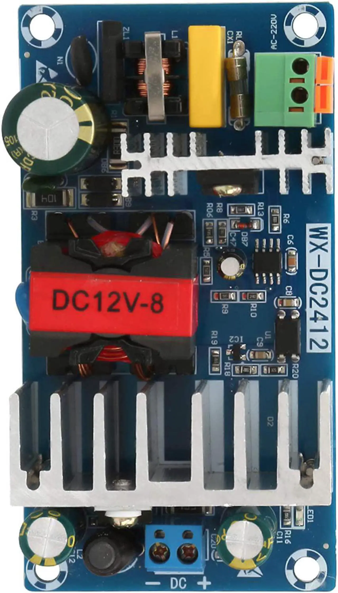 Alt view image 2 of 7 - 100W Switching Power Supply Board, AC-DC Power Circuit Module 12V 8A for Power Industrial Control System