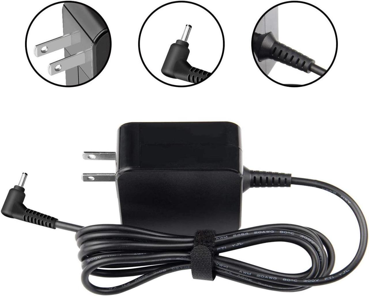 Alt view image 7 of 7 - 19V 2.37A 45W AC Adapter Laptop Computer Charger Notebook PC Power Cord Supply Plug Compatible with for Asus Zenbook UX21 UX21E Transformer Book T200TA T300CHI Acer Chromebook 3.0 x 1.1 mm