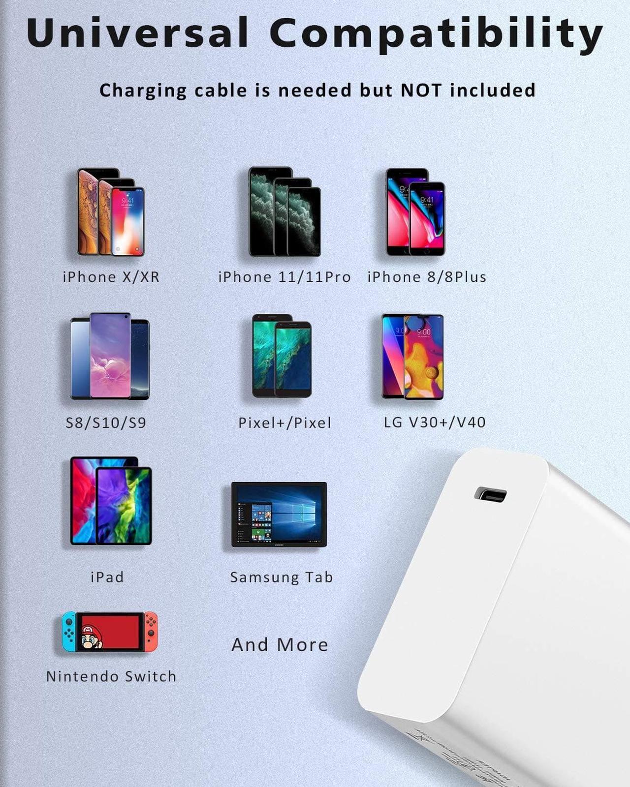 Alt view image 5 of 7 - Surface Pro Charger, 15V 3A 45W Microsoft Surface Wall Charger, USB-C Port and Foldable Plug, for Surface Pro 3/4/5/6/7/X, Laptop 1/2/3, Book 1/2, Portable Laptop Charger with 4.9ft Surface Power Cord