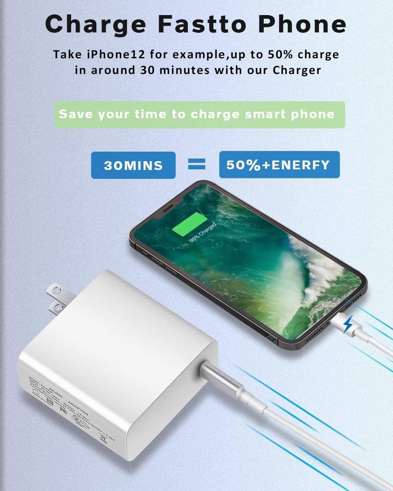 Alt view image 6 of 7 - Surface Pro Charger, 15V 3A 45W Microsoft Surface Wall Charger, USB-C Port and Foldable Plug, for Surface Pro 3/4/5/6/7/X, Laptop 1/2/3, Book 1/2, Portable Laptop Charger with 4.9ft Surface Power Cord