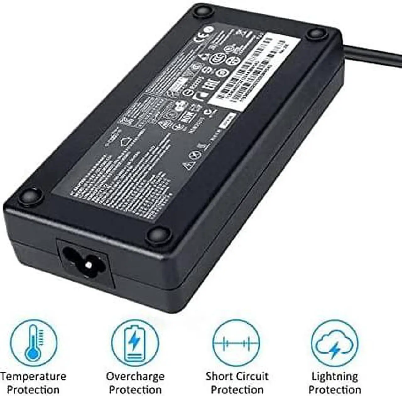 Alt view image 3 of 4 - 170W AC Charger for Lenovo Thinkpad ADL170NLC2A ADL170NLC3A 45N0370 45N0373 45N0374 45N0375 45N0487 4X20E50574 36200321 PA-1171-71 W540 W550s E440 Laptop Adapter Supply Power Cable