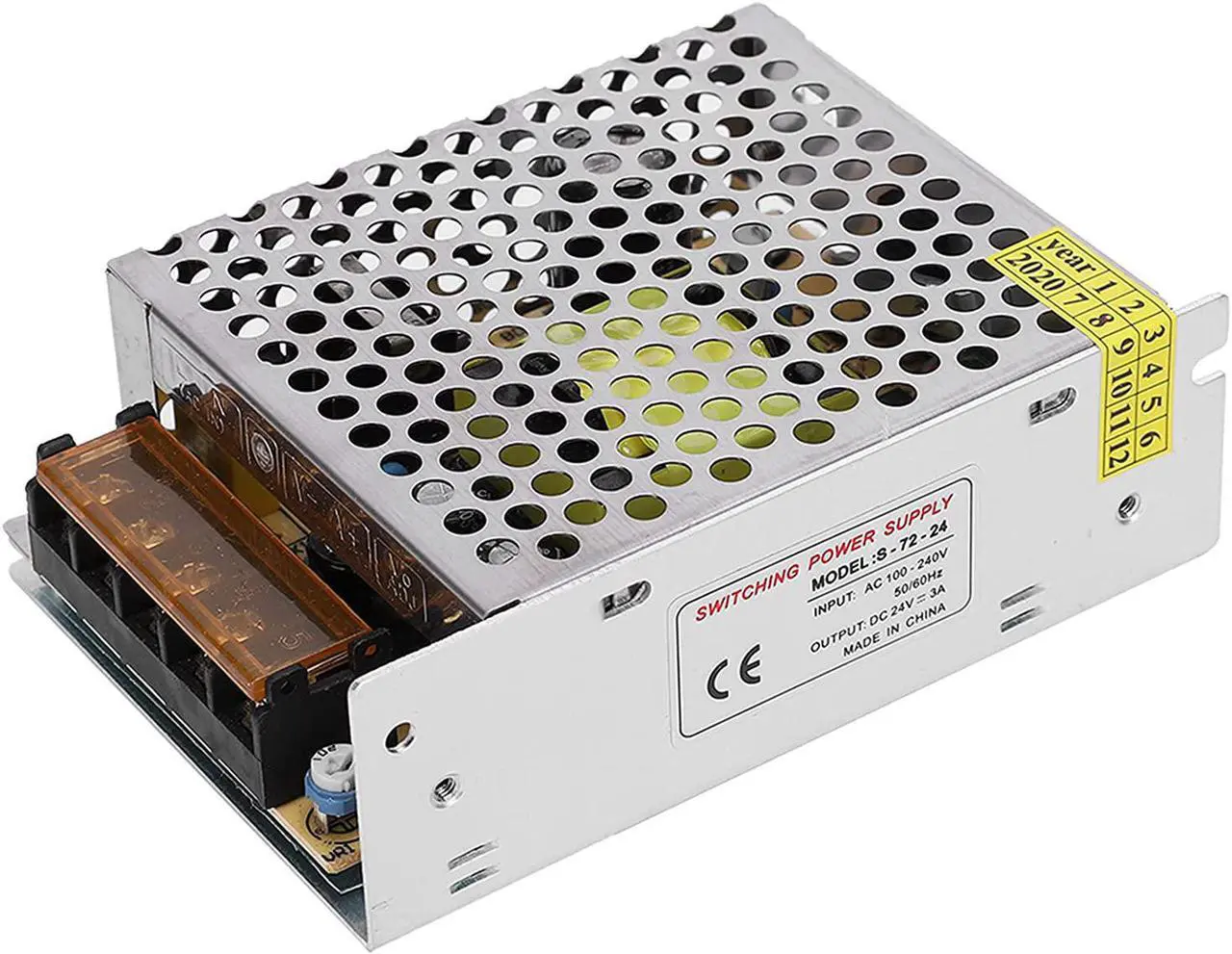 Alt view image 2 of 7 - Reliable Switch Power Supply Driver for Radio(S-72-24 (24V/3A/72W) AC100-240V, Transl)