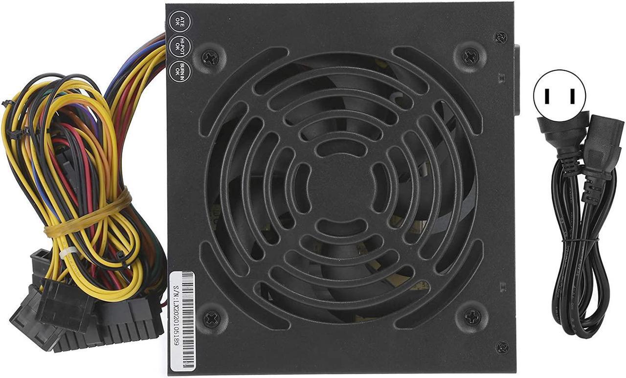 Main image of 753 250W PC Power Supply, ATX-250W Adjustable 115/230V Manual Switching Voltage, Desktop Computer Parts Accessories(US)