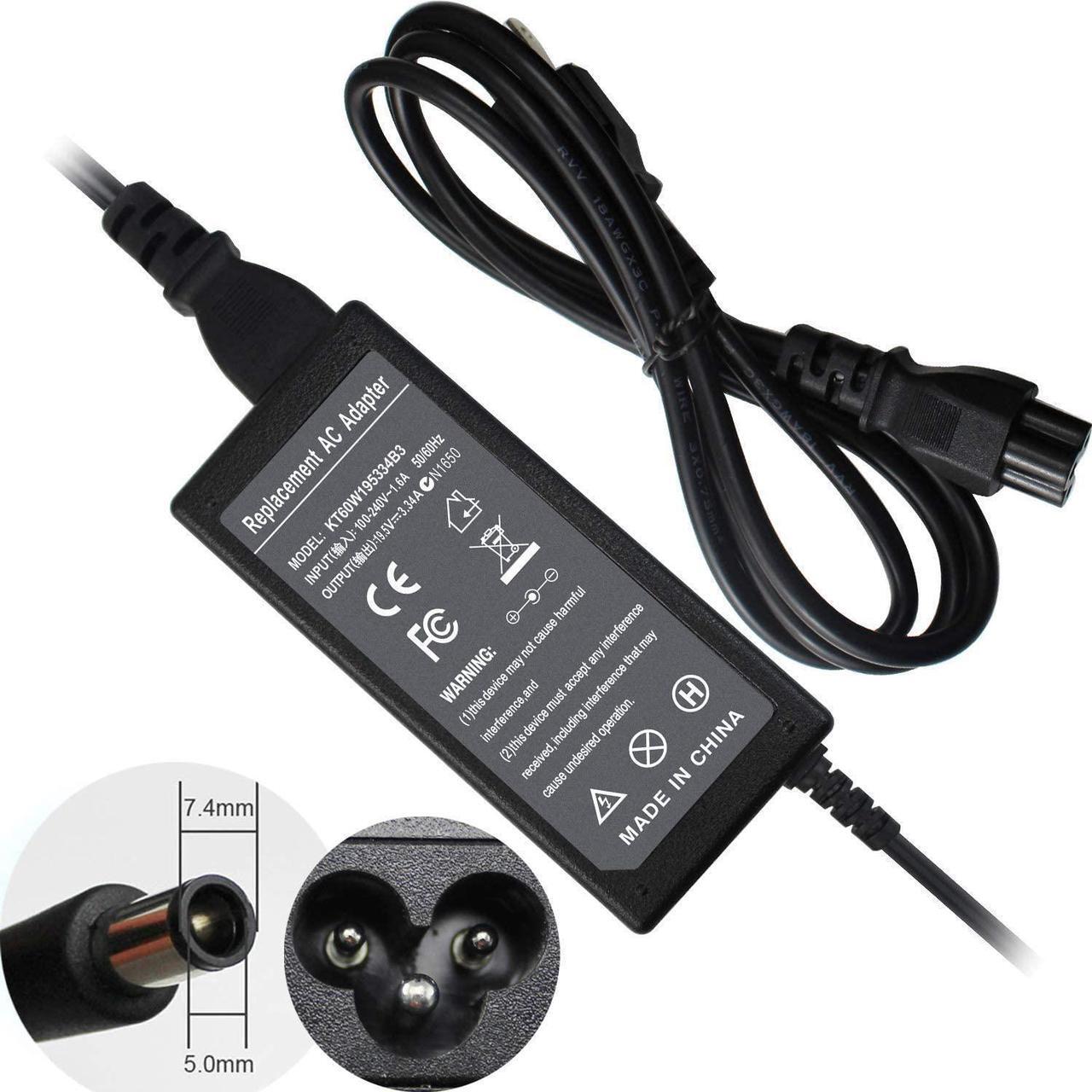 Alt view image 2 of 7 - 19.5V 3.34A AC Adapter Charger for Dell Chromebook 11 3180 3189 3120 Inspiron 15 3520 3521 3531 3541 3542 3543 3537 3458 15R 5520 5521 7520 N5110 N5040 N5050 5547 P26E 6TM1C LA65NS2-01 HA65NM130