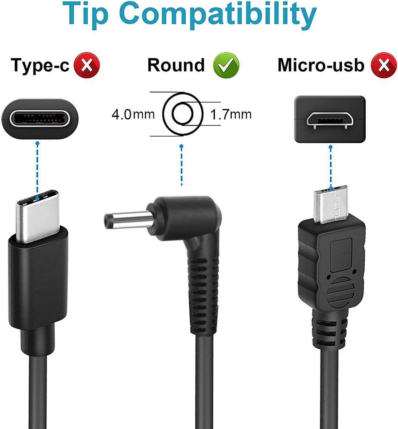 Alt view image 3 of 7 - Laptop Charger 65W 45W for Lenovo IdeaPad 310 320 330 330s 3 5 120s 120 130 130s 510 520 530s 710s 310-15ABR 310-15IKB 320-15ABR 320-15IAP 330-15ARR 330-15IGM 80XM 80XR AC Adapter Power Supply Cord