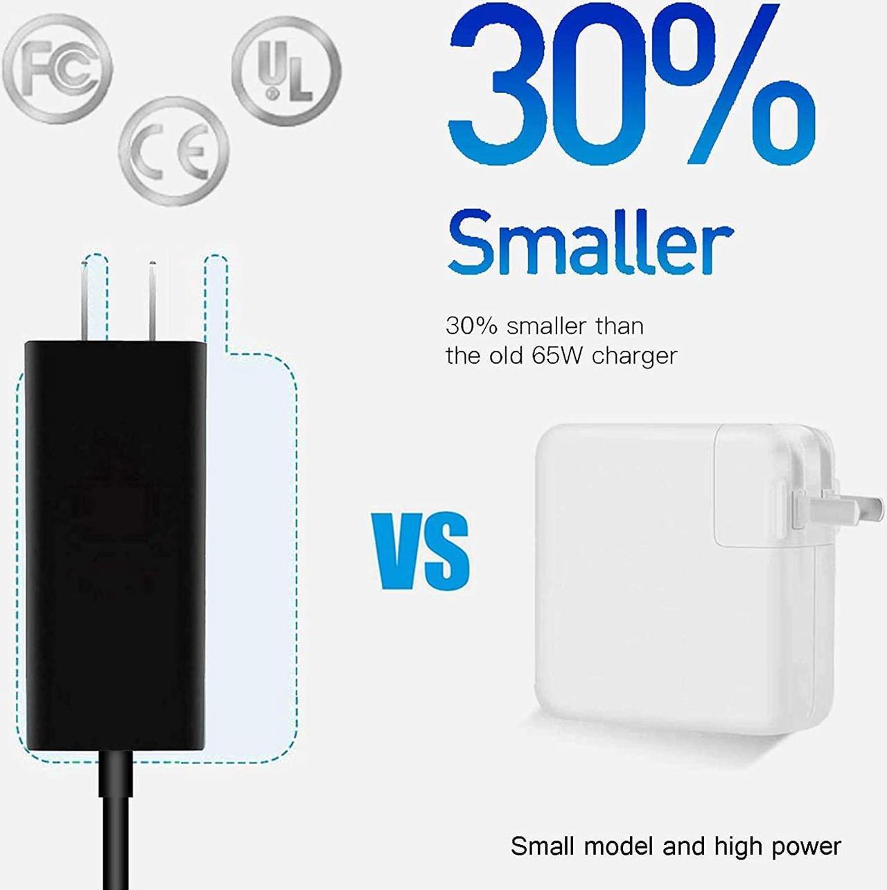 Alt view image 3 of 7 - AC Adapter for Dell Inspiron?P69G P75F P51F P20T P25T P24T P57G P58F P54G P28E P66F P55F 0KXTTW?LA45NM140 LA45NM131 Charger 19.5V 3.34A