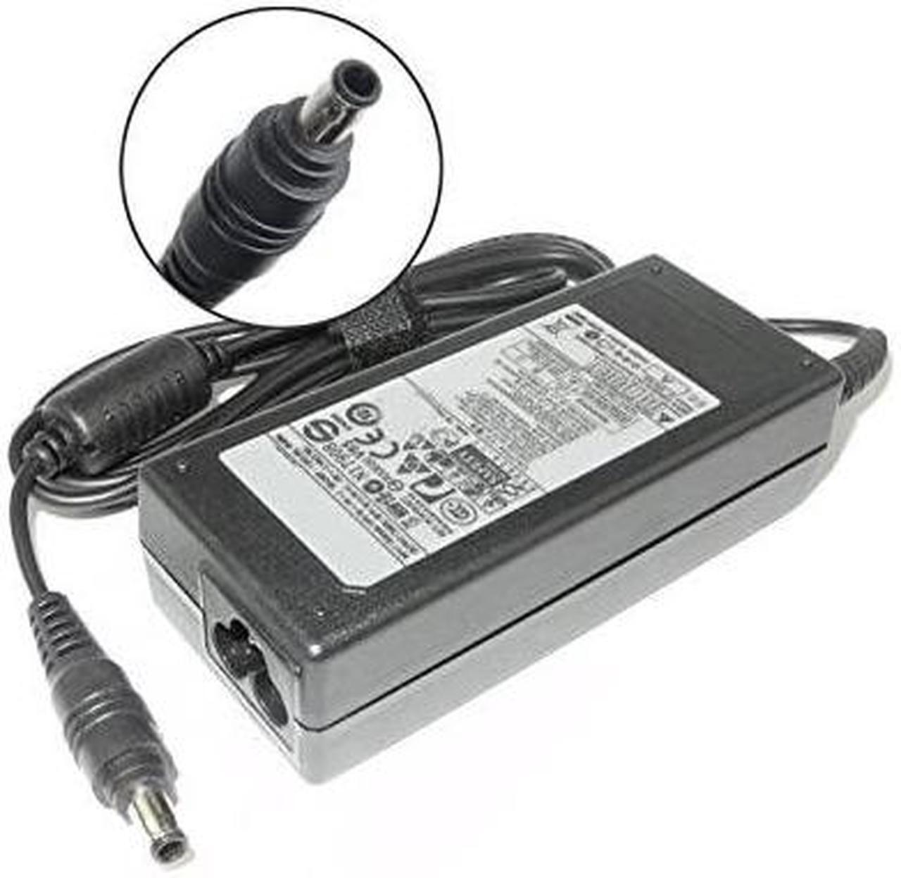 Alt view image 3 of 3 - Huiyuan Laptop Adapter 19V 3.16A 60W Power AC Adapter for Samsung Charger AD-6019R AD-6019 CPA09-004A ADP-60ZH D PA-1600-66 ADP-60ZH A AD-6019R SPA-P30
