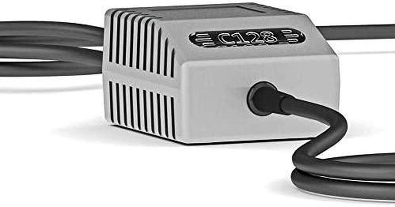 Alt view image 4 of 7 - C128 PSU Classic Gray US - Replacement Commodore 128 Power Supply, US Plug