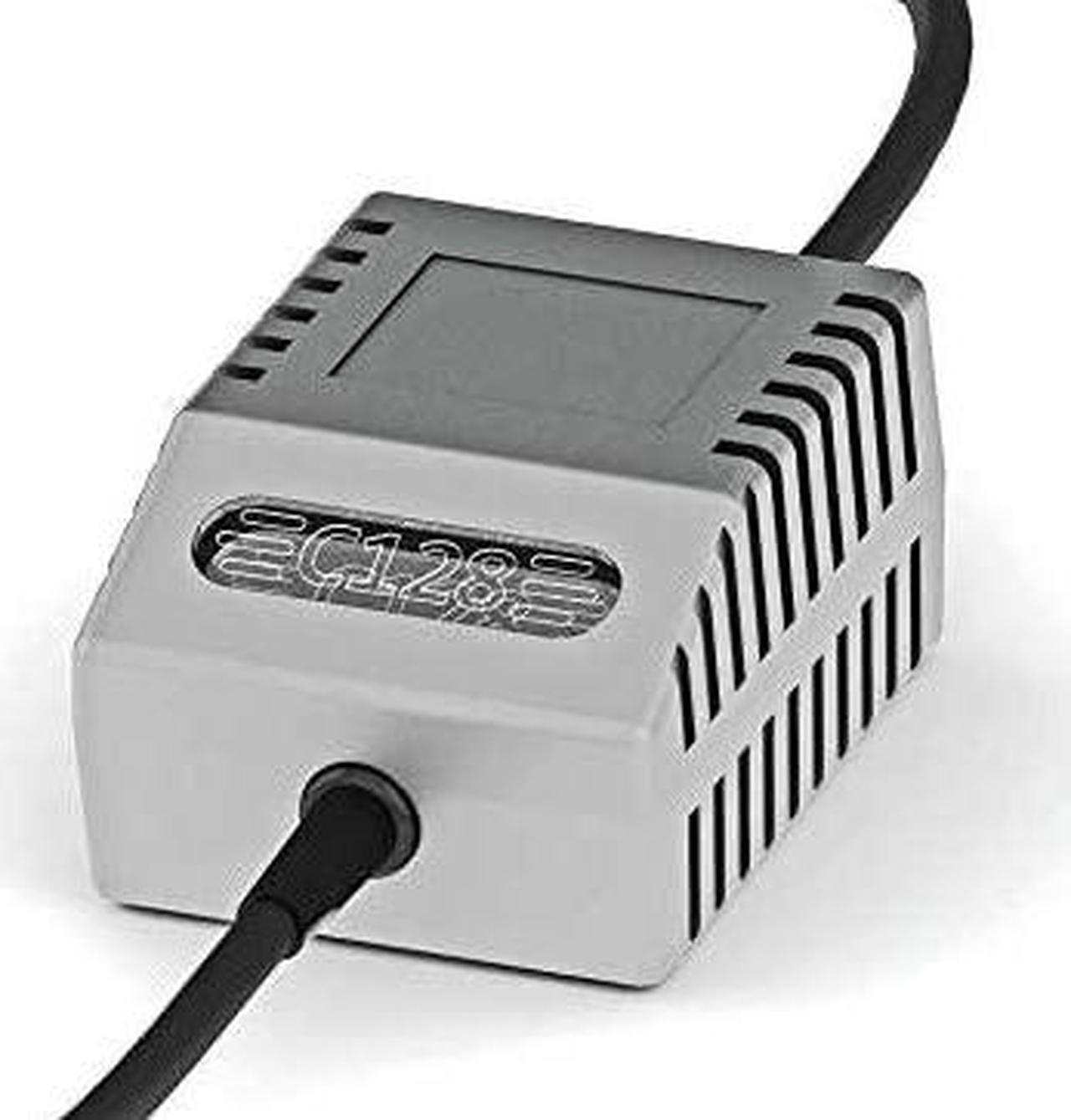Alt view image 6 of 7 - C128 PSU Classic Gray US - Replacement Commodore 128 Power Supply, US Plug
