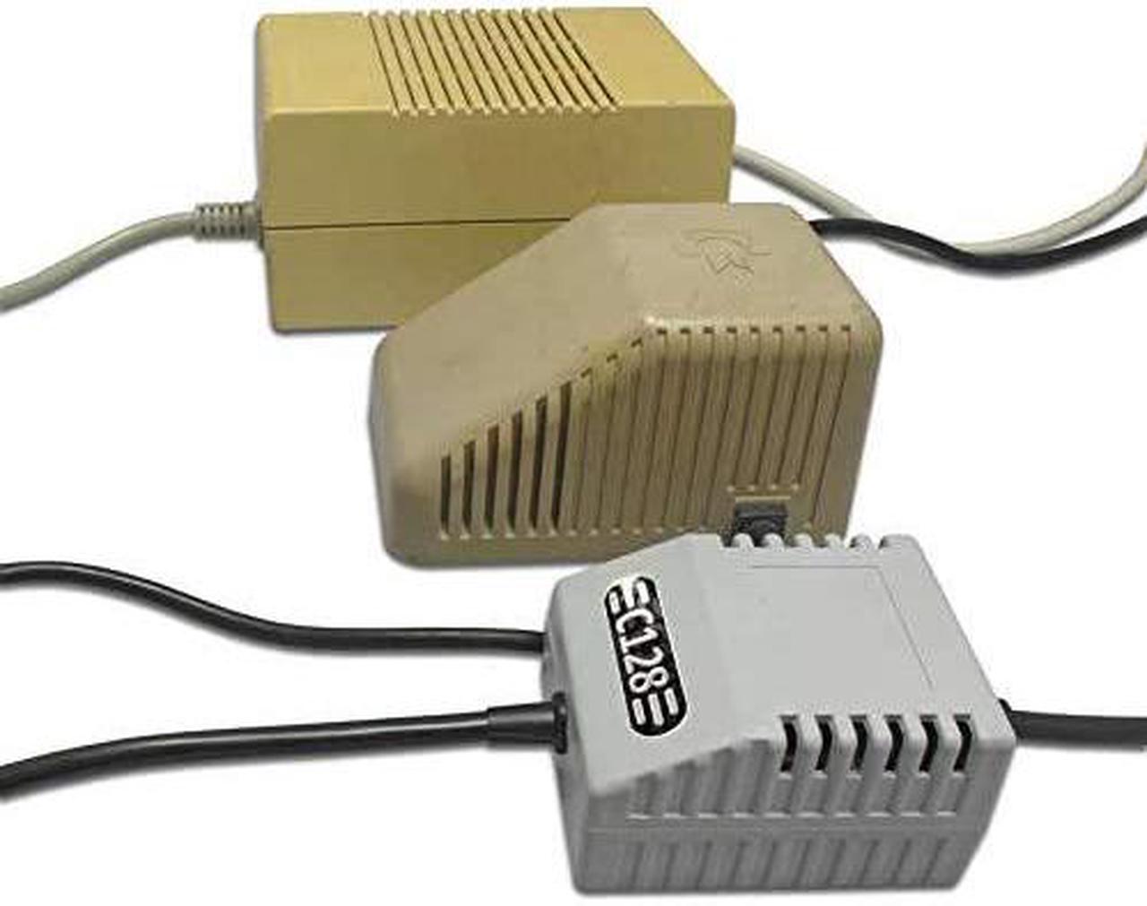 Alt view image 7 of 7 - C128 PSU Classic Gray US - Replacement Commodore 128 Power Supply, US Plug