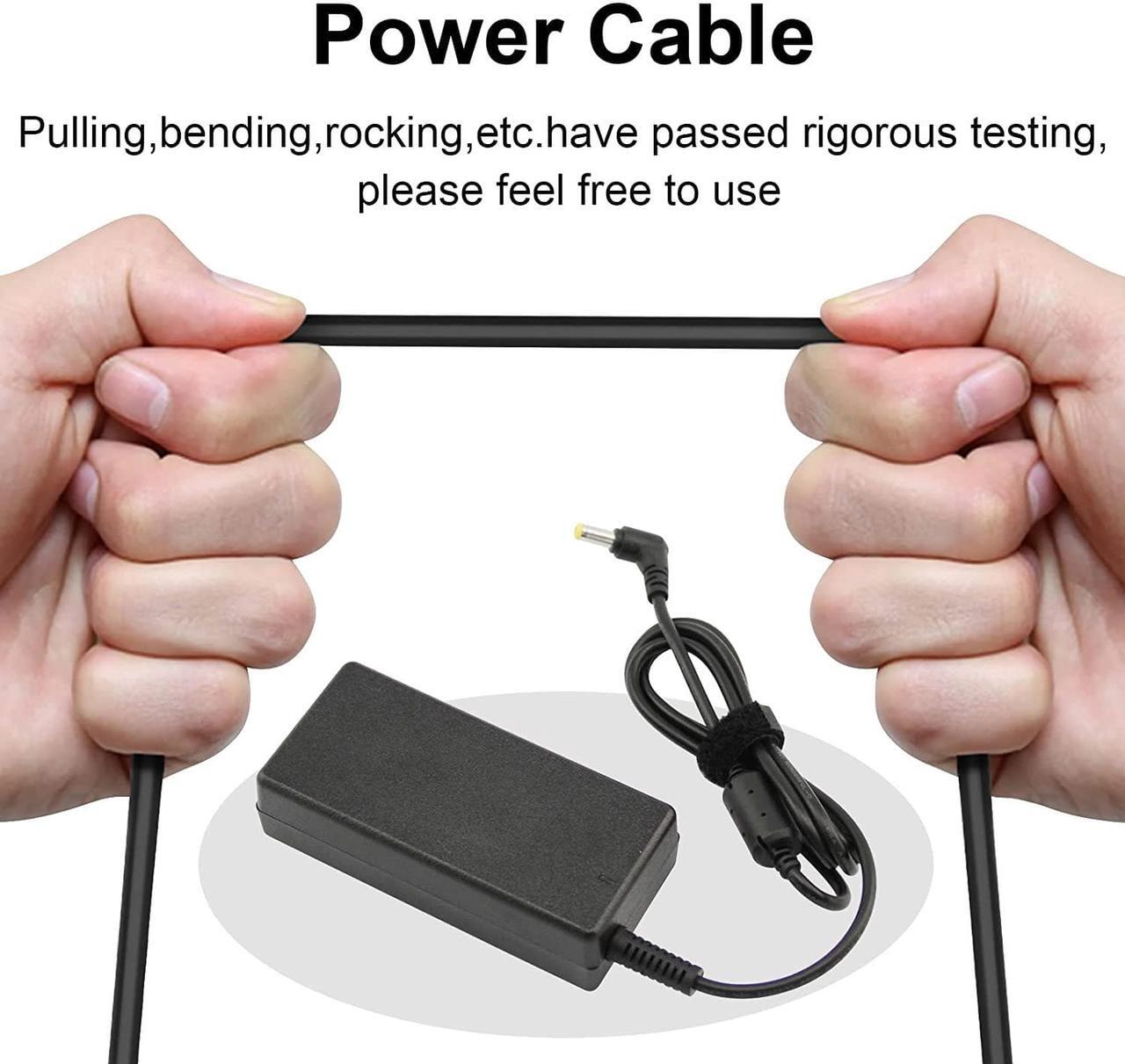 Alt view image 6 of 6 - AC Doctor INC 12 Volt 5 Amp LCD Monitor Computer DC AC Adapter Charger Power Supply Cord 60W for Benq Hp Acer CTX Megavision Planar Sony Princeton Slimage