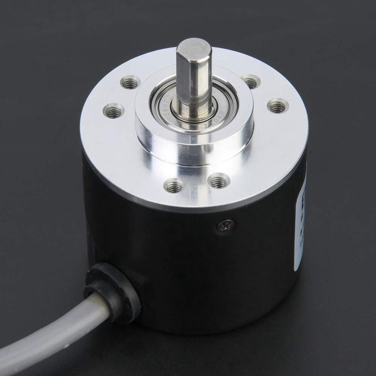 Alt view image 6 of 7 - Encoder, General-Purpose Encoder Cable Length 2m 38mm Diameter ASIC Devices for Power Supply Reverse Wiring Protection Conversion(600P/R)