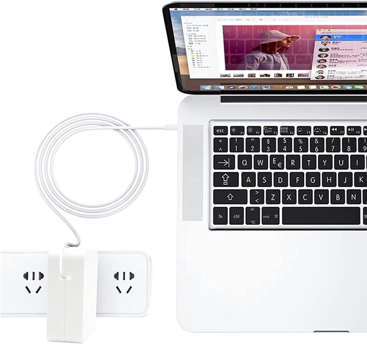 Alt view image 2 of 6 - BAJ 61W/65W USB C Charger Power Adapter for MacBook Pro 13 15 inch, New MacBook Air 13 inch 2020 2019 2018MacBook 12 inch, ipad proThunder Bolt 3 Mac Charger Power Supply,Type-C Devices