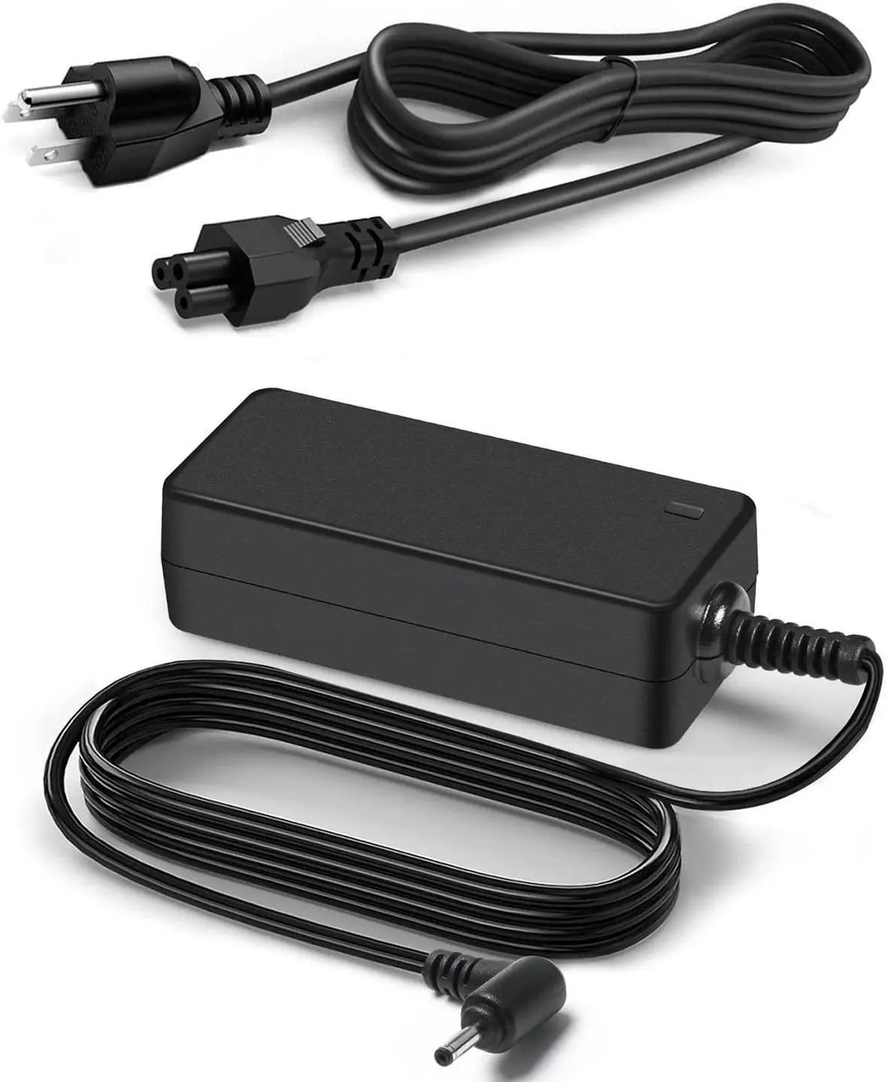 Alt view image 5 of 7 - 40W Replacement Chromebook Charger for Samsung 11.6" Chromebook 3 XE500c13 XE303c12 A01 Chromebook 2 XE500c12 303C 500C 503C Xe503C12 AA-PA3N40W PA-1250-98 A12-040n1A W14-026N1A BA44-00322A Notebook