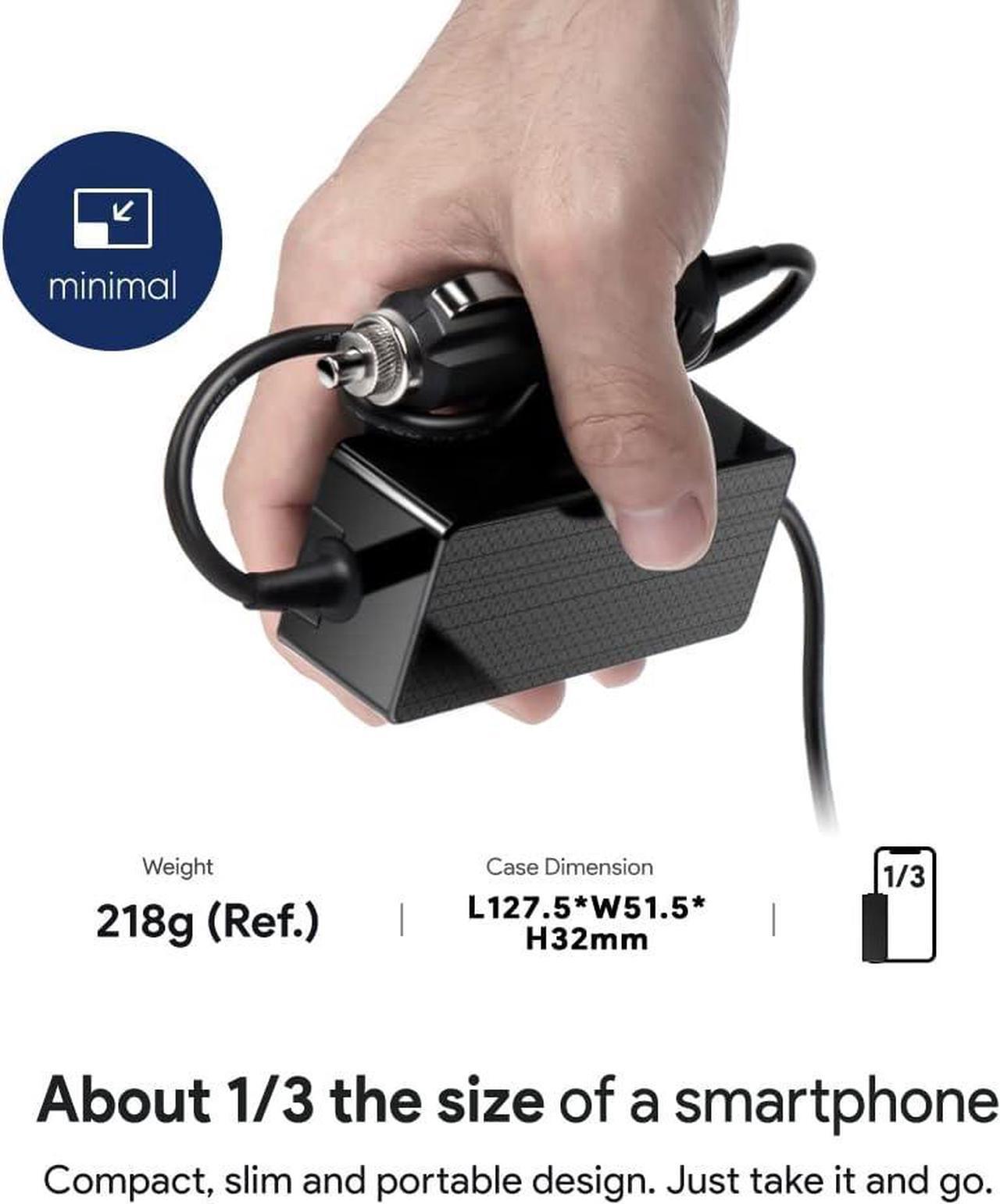 Alt view image 5 of 7 - Car DC Power Cord Compatible with Caire Freestyle Comfort Portable Oxygen Concentrator O2 AS200-1 AS200-101 AS200-201 REFAS200 CD041-1 12V-24V Car Charging Cable DC Power Supply Battery Charger