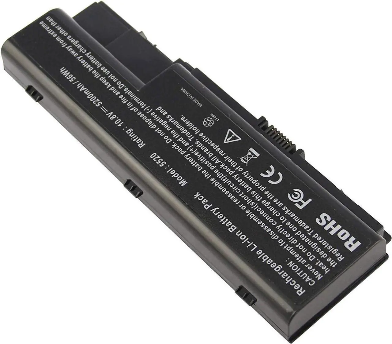 Alt view image 2 of 4 - Battery for Acer AS07B31 AS07B51 AS07B41 AS07B42 AS07B32 AS07B61 AS07B71 AS07B72 AS07B52 ICL50 ICY70 ICW50, Acer Aspire 5920 5315 5520 6930 7520 7720