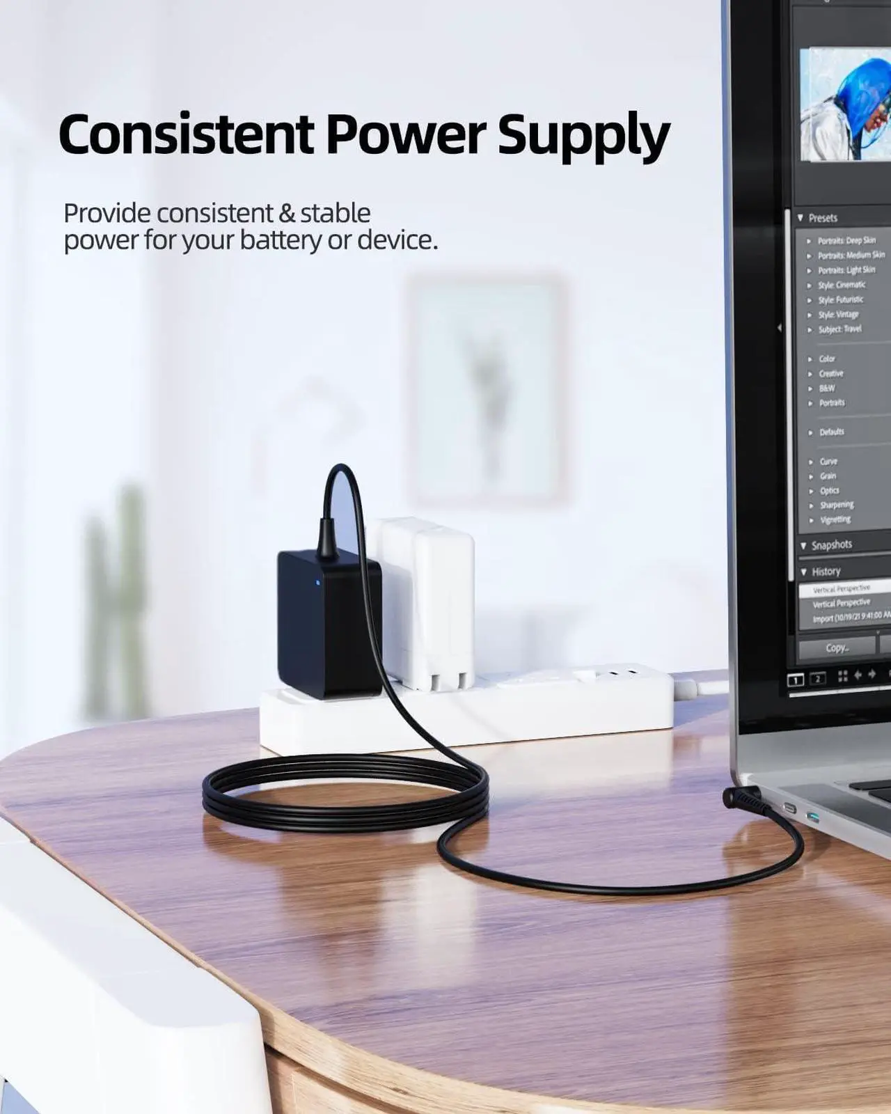 Alt view image 7 of 7 - 65W 45W AC Charger Fit for Lenovo Ideapad 3 3-14 3-14ADA05 3-14IIL05 3-14IML05 3-14ARE05 3-14IGL05 3-14ALC6 3-14ITL05 3-14ITL6 3-14ADA6 3-14ABA7 3-14IAU7 3-14ABR8 3-14IAN8 3-14AMN8 3-14IRU8 Laptop